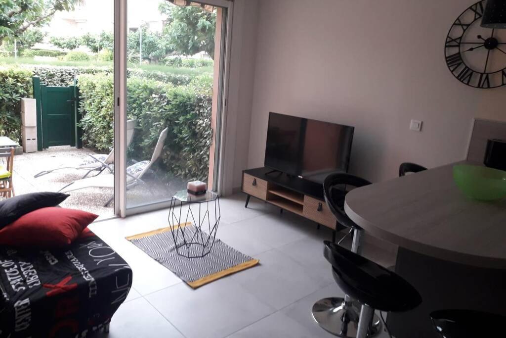 Nid Douillet F2, Clim, Jardin, Piscine, Parking, Plage 200 M Palavas Exteriör bild